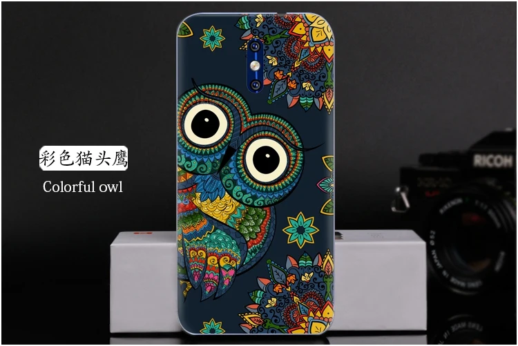  Colorful owl