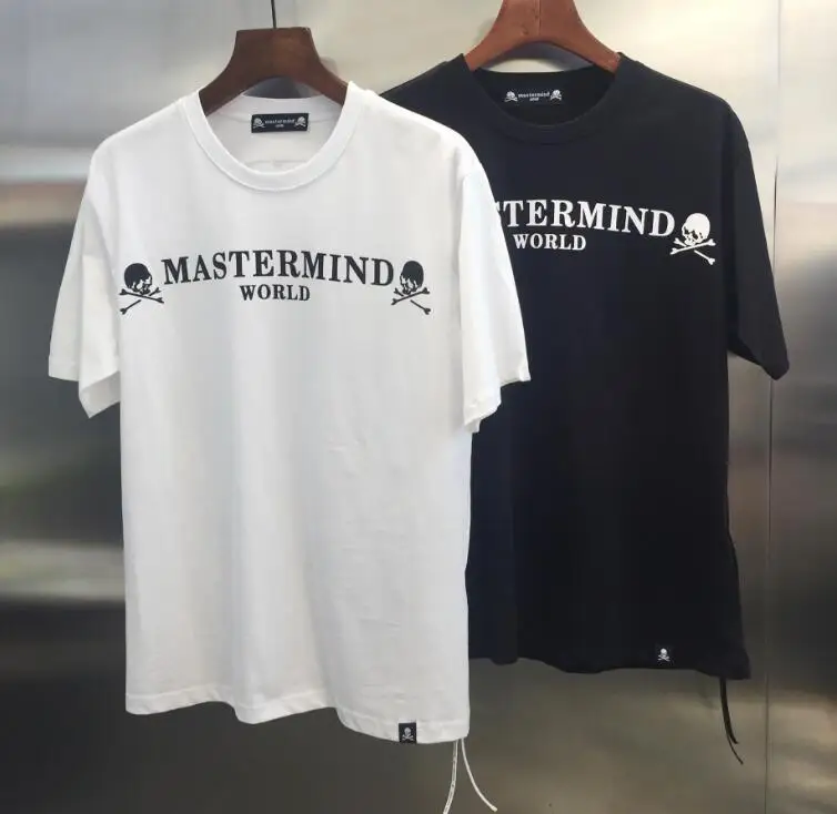 19ss TOP Summer Mastermind Japan World Collection Letter Printed Men Women MMJ Cotton T shirts 