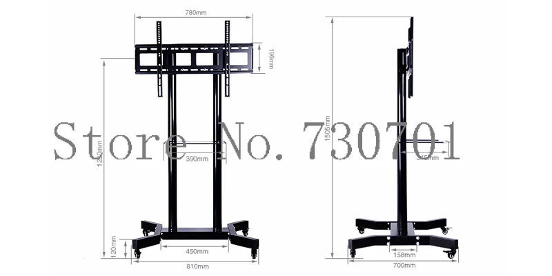 TV trolley bracket (8)
