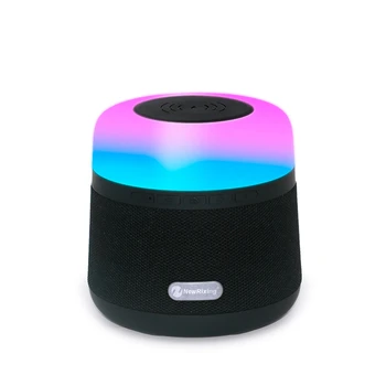 

Bluetooth Speaker Portable Wireless Mini Receiver Music Player USB TF FM with LED lights Mic Handsfree Call for iPhone Samsung