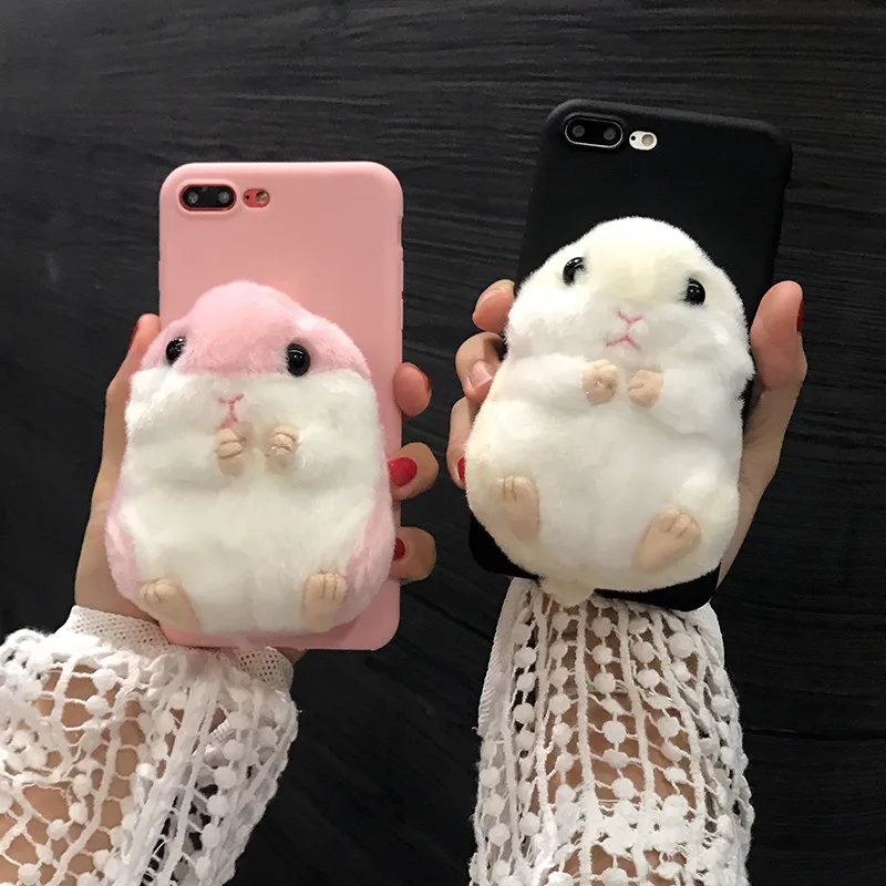 Ainike милый хомяк Мягкий ТПУ чехол для телефона samsung Galaxy A20E S10 M30 A9 A8Plus Note8 S11E A60 J530 3D