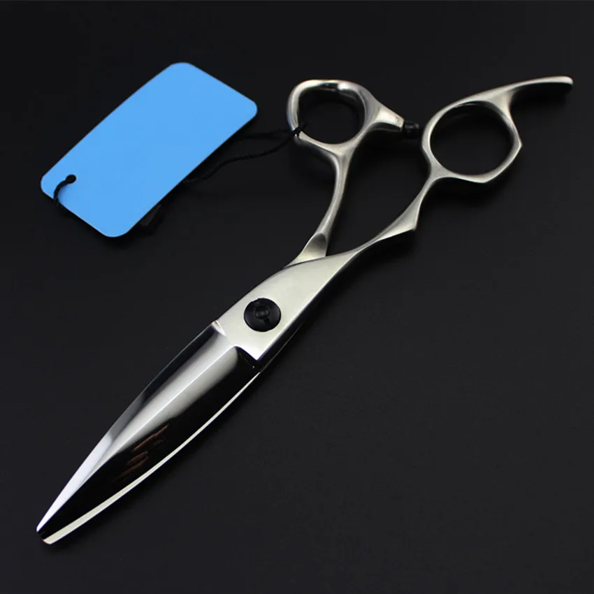 

high quality Left hand japan 440c 6 inch Matte hair scissors haircut Thinning shears Cutting barber hairdressing scissors set