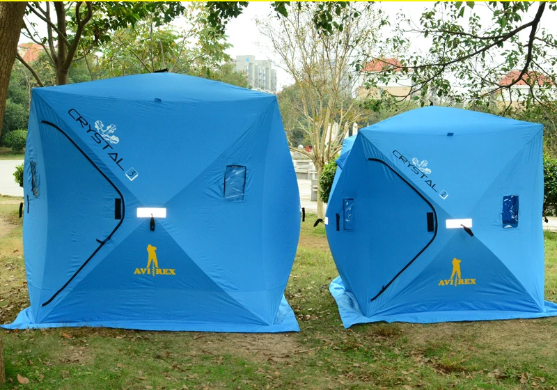 1 2/ 3 4 Person Emergency Warm Keeping Pop Up Tent Automatic Fishing