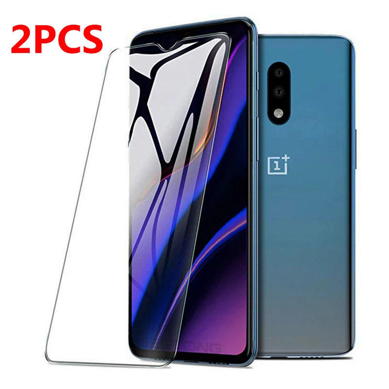 

2PCS/Lot Screen Protector Tempered Glass For Onelus 7 6T 5T 6 5 3 3T One Plus 7 6T Front Film Anti-scratch Protective Glass