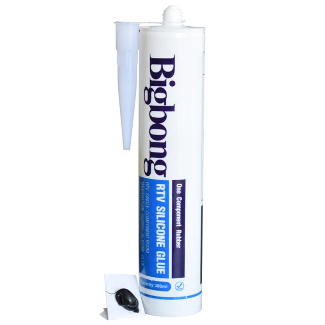 Black Rtv Silicone Adhesive Sealant 300ml 1 Part Paste Black Rtv Silicone Adhesive Sealant 300ml 1 Part Paste Rubber Metal Steel