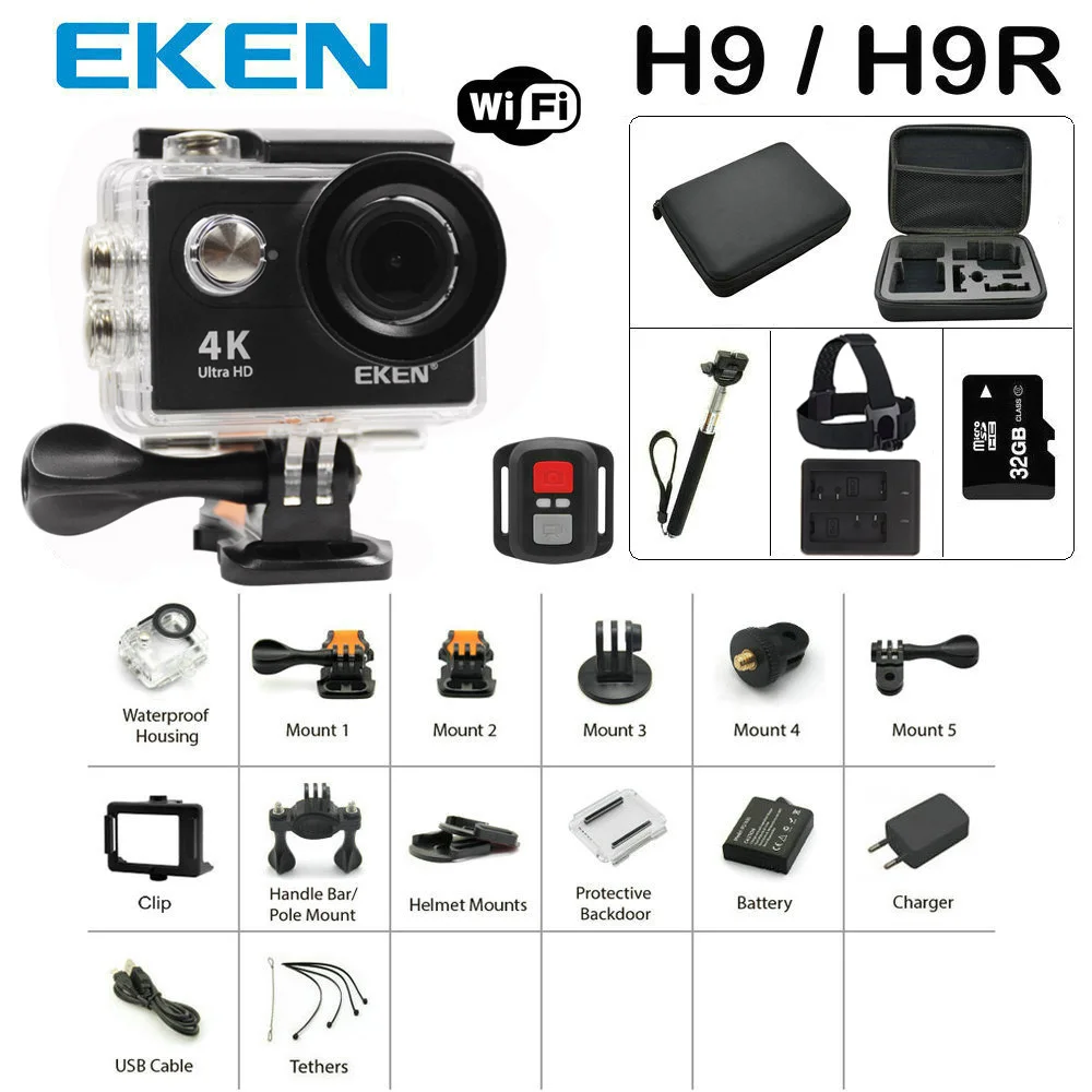 Full HD DVR Sport DV SJ4000 1080P Helmet Waterproof Camera 1 5inch Motor Mini DV 170