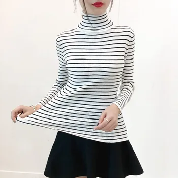 

NEW Sweater Female 2019 Autumn Winter Cashmere Knitted Women Sweater And Pullover Female Tricot Jersey Jumper Pull Femme