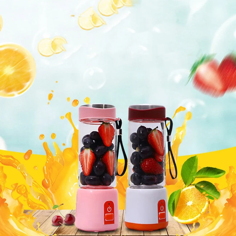 Portable Electric Juicer Blender Usb Mini Fruit Mixers Juicers Fruit Extractors Food Milkshake Multifunction Juice Maker Machi
