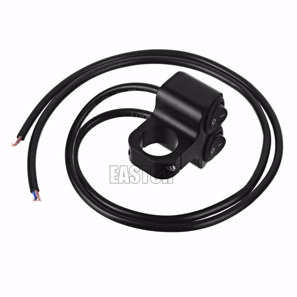 12v 10A Мотоцикл с ЧПУ Алюминий сплав переключатель 22 мм 2 варианта автоматического включения света фар переключатели для мотоцикла и велосипеда 2 провода видео-телефон двери