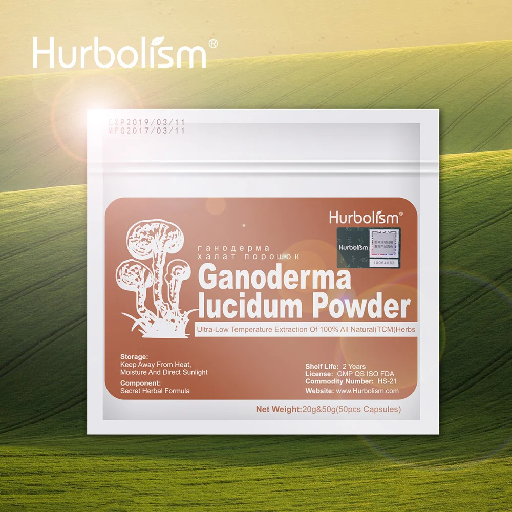 Порошок Ganoderma lucidum для повышения иммунитета тела энергии и функции печени.