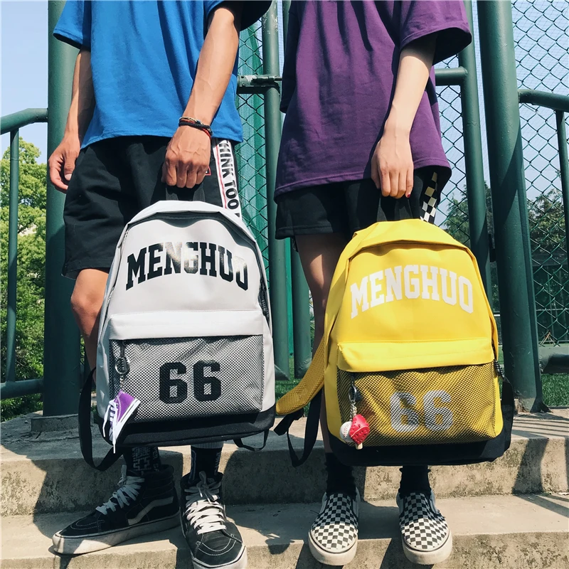 Menghuo 2018 Fashion Backpack Women Leisure Travel Rucksacks for Girls Teenager Cool Shoes Pendant Cute School Bag Men Backpacks (67)