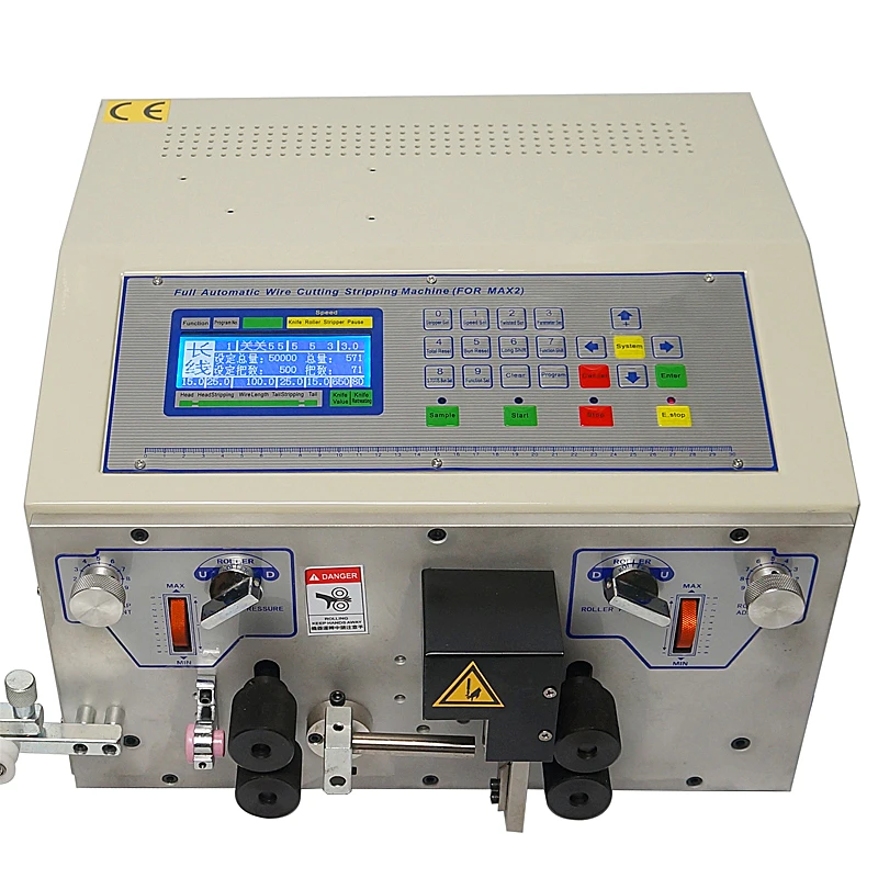 SWT508MAX автоматическая машина для зачистки и пилинга проводов SWT-508MAX обжима проводов от 0,1 до 13 мм 500 Вт