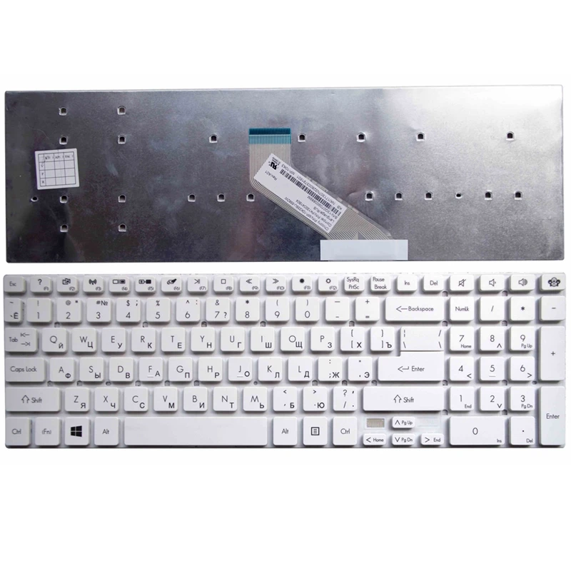 Клавиатура для ноутбука GZEELE Gateway K130IN1A00 PK130IN1A04 PK130IN1B00 MP-10K33SU-6982 PK130HQ1B04 RU русская |