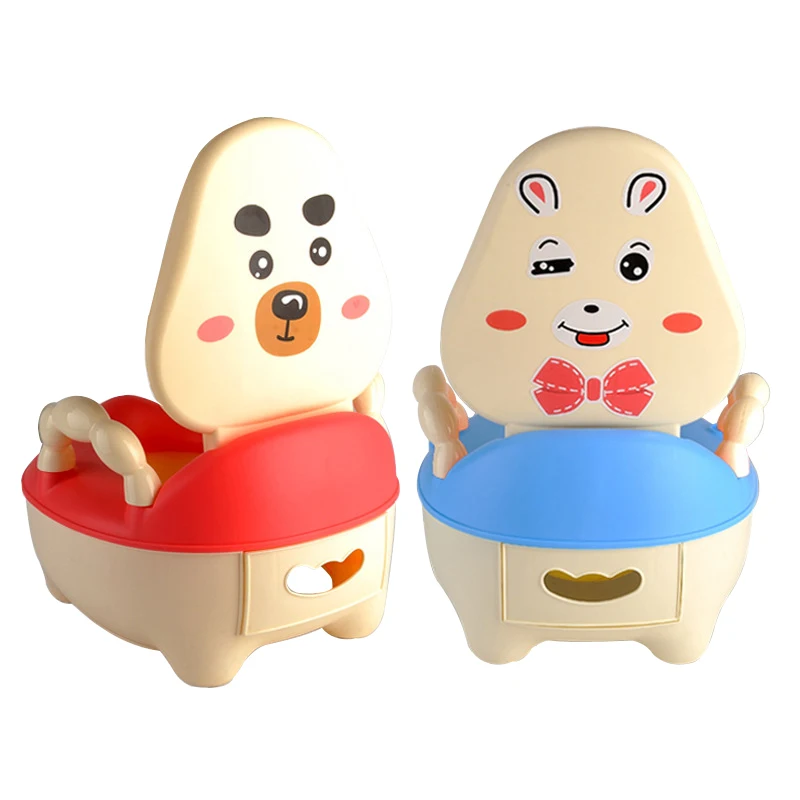 

Baby Toilet Seat Cartoon Leakproof Portable Baby Toilet Plastic Children's Pot Drawer Kids Potty Training Unisex Children Potty