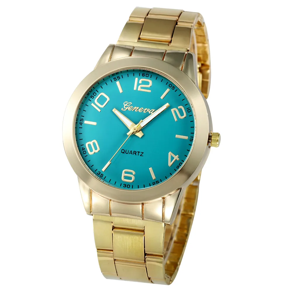 Модные металлические стальные женские часы минималистичный стиль цифровые часы браслет часы круглые Женские кварцевые наручные часы подарок 533