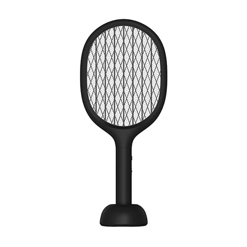 

Solove Electric Mosquito Swatter Bug Fly Mosquito Dispeller Uv Light Double Size Anti Net