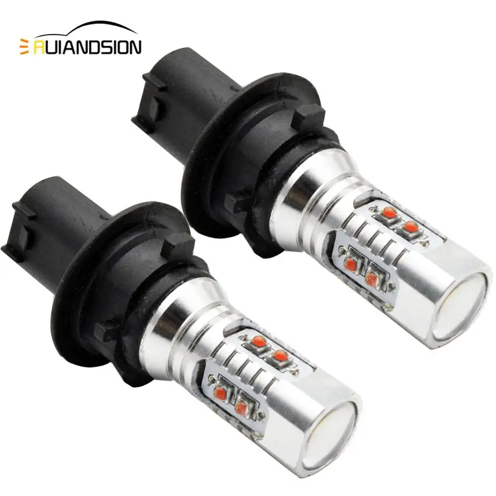 

2x P13W Bulb C'REE 50W LED Fog Daytime Running Light For Skoda Yeti 5L 508 For Audi A4 B8(CA219x2) Yellow