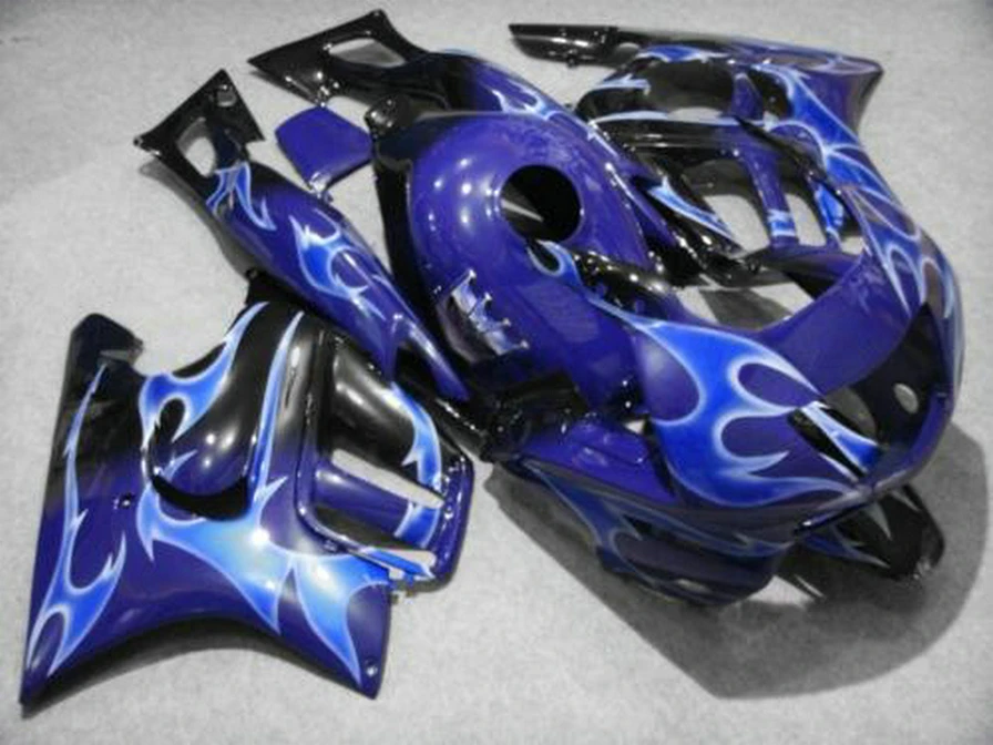 

km Body Kits CBR 600 F3 1997 -1998 1997 Plastic Fairings blue black CBR600 F3 1997 Motorcycle Fairing CBR600F3 97 98