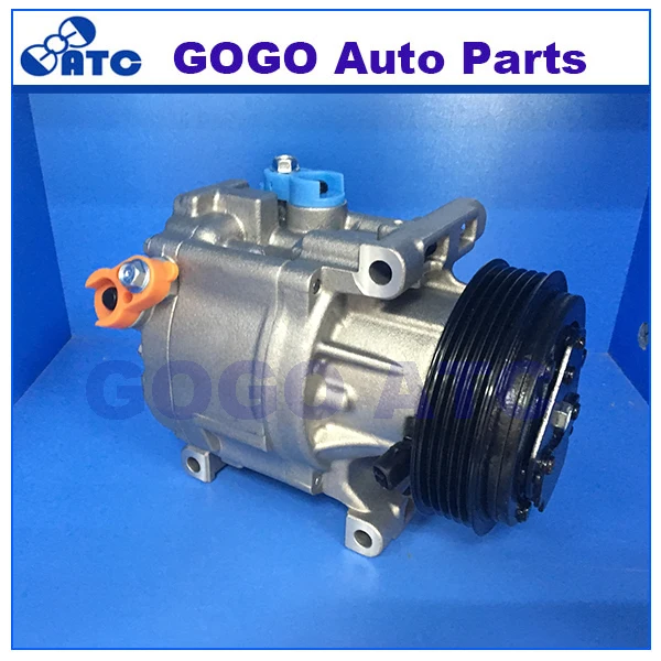 Компрессор кондиционера SCS06C для FIAT PANDA/PUNTO OEM 46782669/51747318/71785268/71721833/DCP09004|compressor air