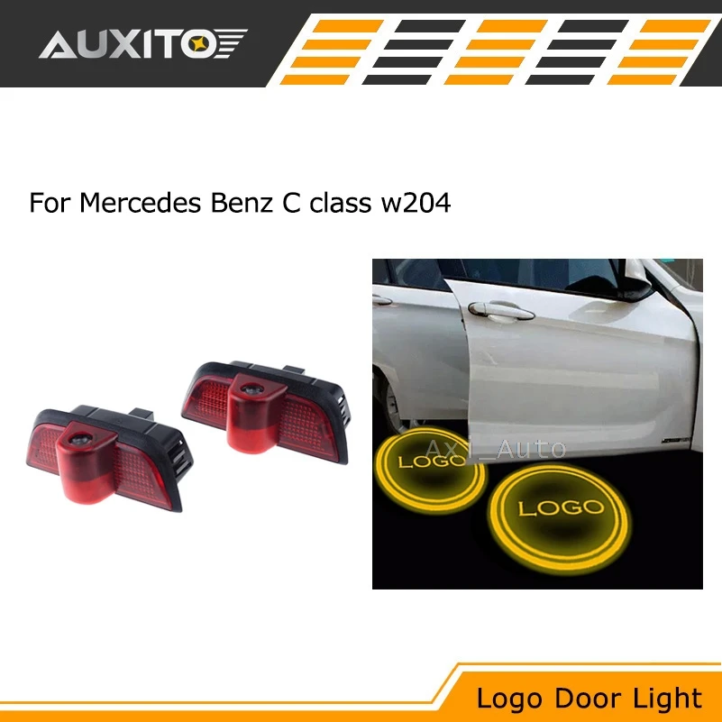 Laser LED Car Door courtesy Ghost Shadow Projector Logo Light For Mercedes w204 Benz C class 2007-2014