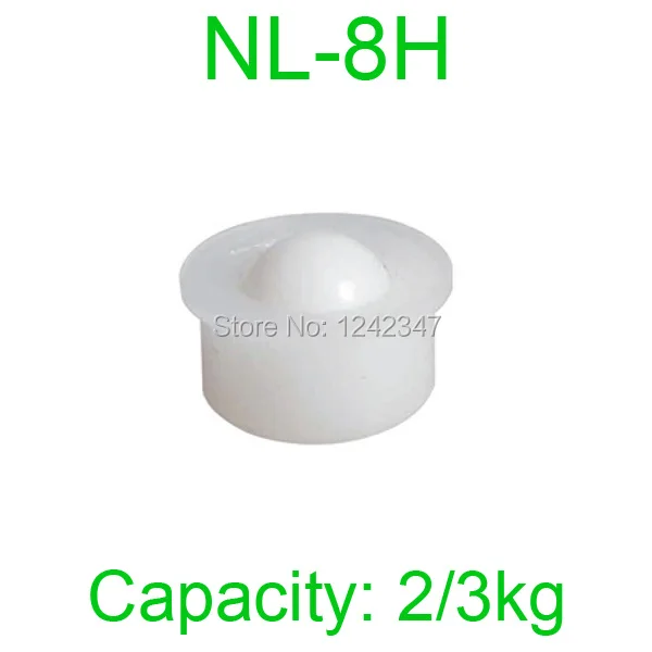 

2pcs 8mm Miniature POM Ball Full Plastic bearing roller Press drop in ABS Nylon caster roller Smallest Mini Ball Transfer Unit