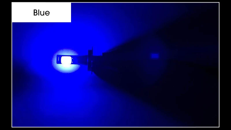 2 Цвет автомобильные передние противотуманные лампочки Светодиодный H1 H7 H8 H11 9005 9006 H3 880 881 2400LM 24 W 12 V автомобильный COB светодиодный противотуманный фонарь