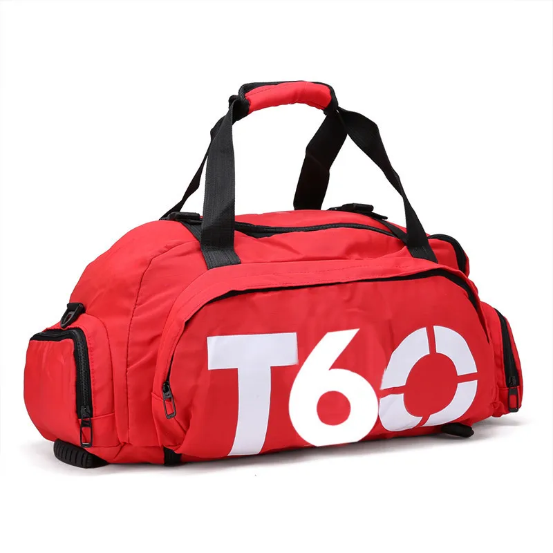 Высококачественные спортивные сумки для спортзала для мужчин и женщин, водонепроницаемая многофункциональная сумка для фитнеса, походная спортивная сумка - Цвет: red
