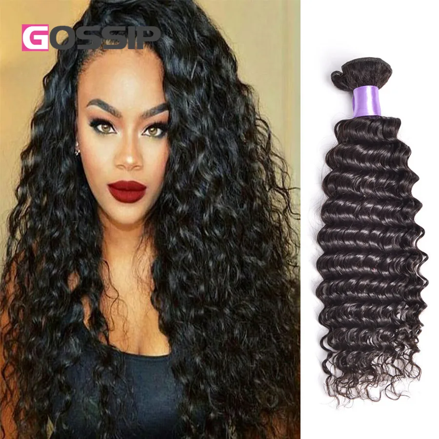 Deep Wave Brazilian Hair Weave Bundles Brazillian Deep -7012