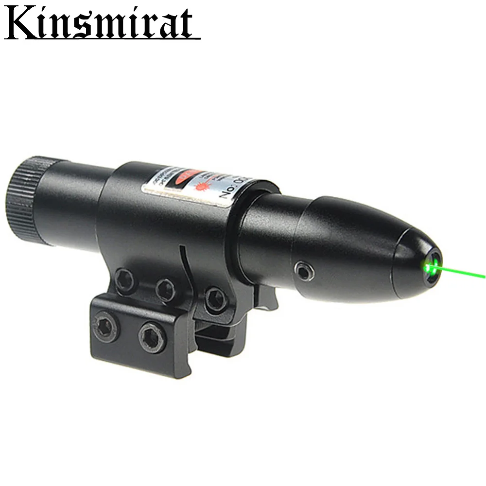 Green Laser Sight 11mm & 20mm Mount Rail Hunting Airsoft Air Guns Laser