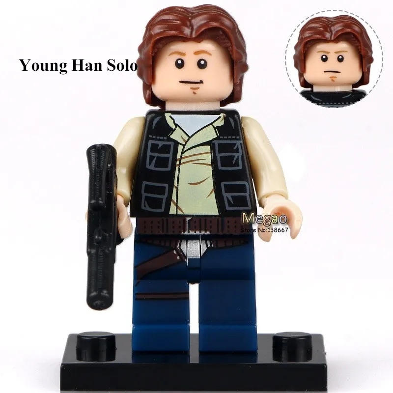

PG662 Single Sale Young Han Solo 75159 Death Star Mini Blocks Building Blocks Kids Learning Gift Toys