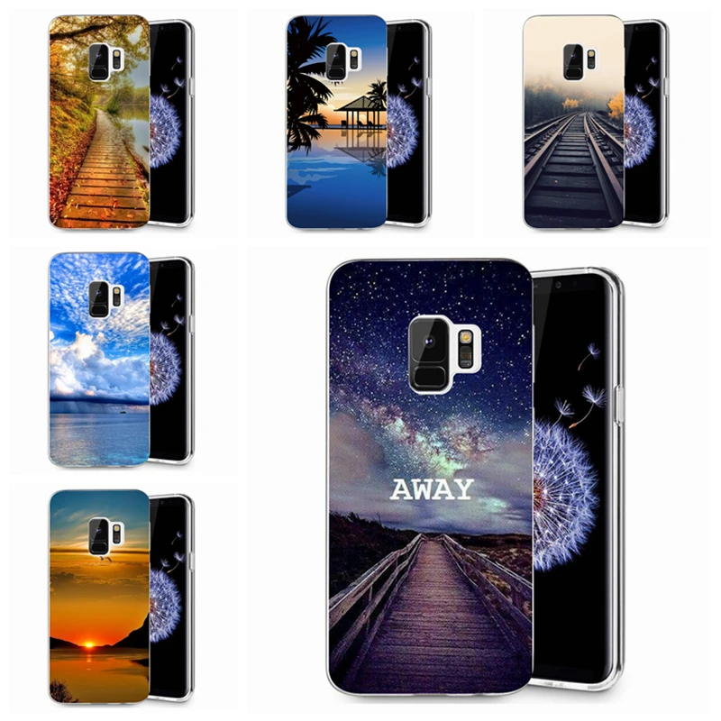 Чехол для Samsung Galaxy S9 S9Plus S8 Plus S7 edge Note 8 J500 J530F J720 A3 A5 2017 TPU мягкий чехол с изображением