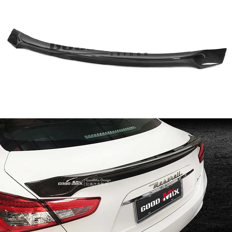 For Maserati Ghibli 2013 2018 Rear Wing Spoiler, Trunk Boot Wings