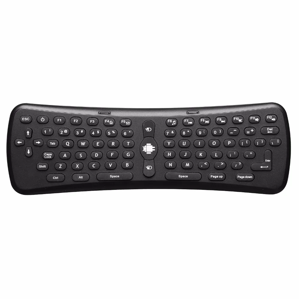 Souria беспроводная клавиатура 2,4G RF QWERTY Air mouse USB игровая для Android Smart tv Box планшет универсальный пульт дистанционного управления