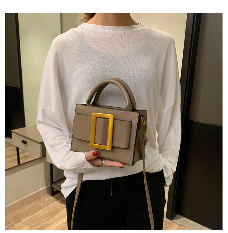 Европейская винтажная модная маленькая сумка новая качественная женская дизайнерская сумка из искусственной кожи портативные сумки через плечо