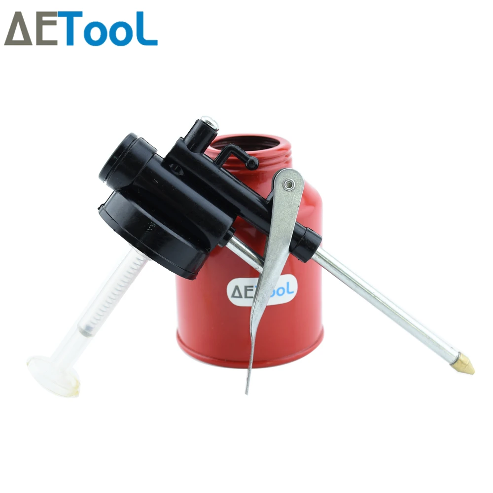 AETool Oil Cans Machine Oil Gun High Pressure Grease Spray Gun Long