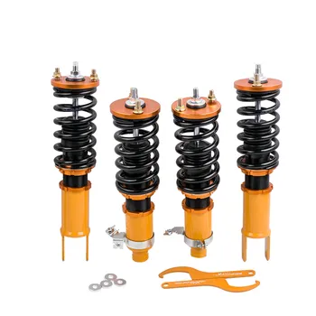 

4pc Coilover For Honda Civic EK EK3 EK4 EK5 EK9 EJ6 EJ7 EJ8 EJ9 96-00 Coilovers Suspension Shock Absorber Struts Coil Springs