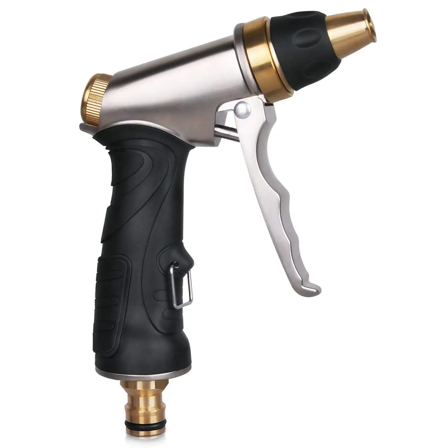 

Hose Spray-Gun, Hose Spray Nozzle Watering-Gun - High Pressure Metal Spray Nozzle for Car Washing/Plant Watering Suitable for