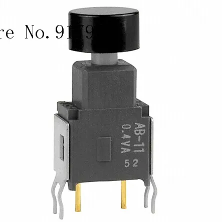 

[ZOB] AB11BB-HB imported from Japan nkk day open AB11BB miniature push button switch AB15AV waterproof AB11AH --20PCS/LOT