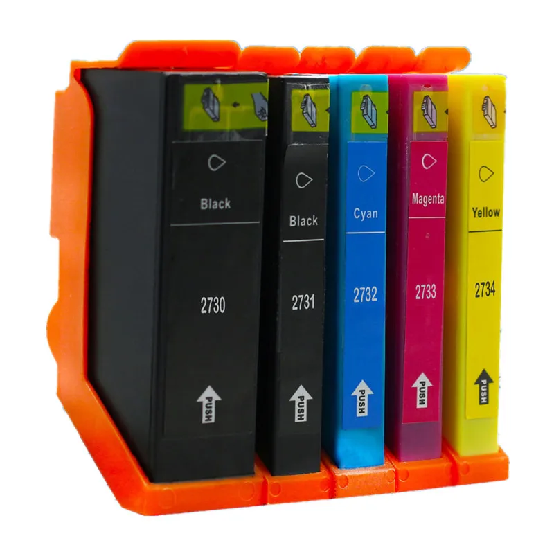 5x T2730 E 2730 T2731 T2734 Inkjet Cartridges Replacement For Epson XP 510 600 610 700 710 800