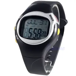 Новые спортивные бег Пульс сердечного ритма мониторы шагомер счетчик калорий наручные часы # T50P # Прямая поставка