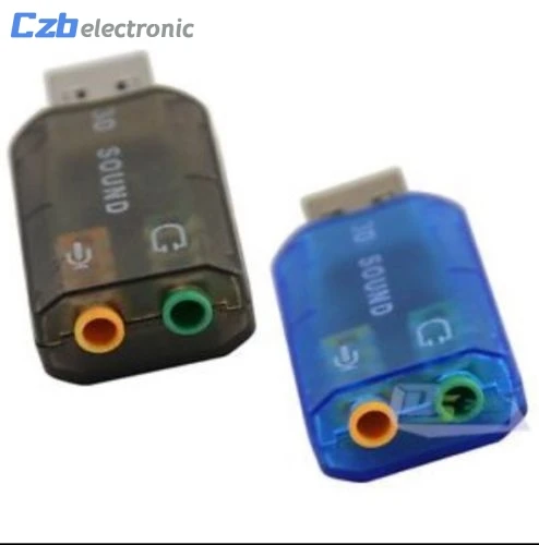 Чипсет CM108 с USB 2 0 на 3D звуковую карту АДАПТЕР ВИРТУАЛЬНОЙ звуковой карты 5 1