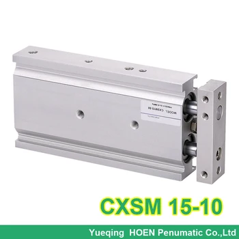 

CXSM15-10 CXSM 15x10 Compact Type Dual Rod Cylinder Double Acting AIR PNEUMATIC CYLINDER