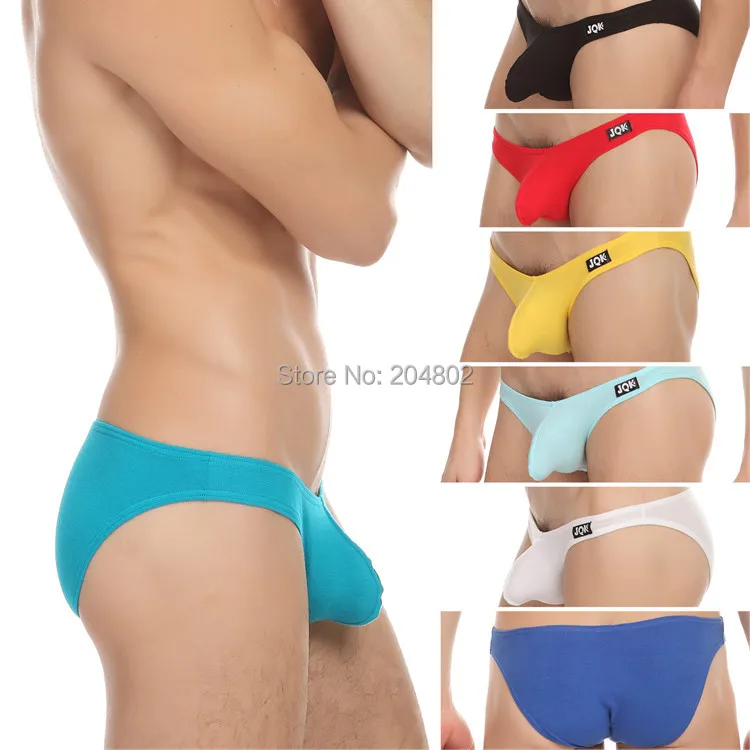 

JQK New Brand Cotton Sexy men's briefs Underwear Seamless Low Waist Bikinis Underwear M L XL #JQK02