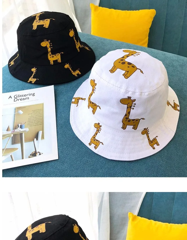 SLKMSWMDJ/ детская Рыбацкая шляпа; сезон весна-лето; Солнцезащитная шапка с рисунком для мальчиков и девочек; детская Солнцезащитная шапка для От 1 до 3 лет