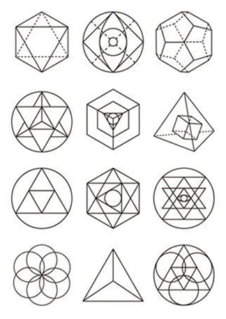 

CLEAR STAMP geometry background DIY Scrapbook Card album paper craft silicon rubber roller transparent stamps 285