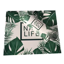 Дизайн ногтей подушки для рук держатель лака для ногтей мягкий из искусственной кожи губка подлокотник в полоску дизайн салон маникюр