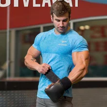 Спортивная мужская быстросохнущая Спортивная футболка, компрессионная сухая футболка для бега, Мужская футболка для фитнеса, Спортивная футболка, мужская рубашка Рашгард