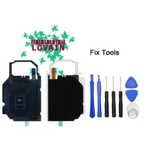 1 шт. Протестировано для samsung Galaxy Note5 Примечание 5 N920 NFC Беспроводной зарядная зарядка Панель скотч-фольга гибкий плоский ленточный кабель+ Инструменты