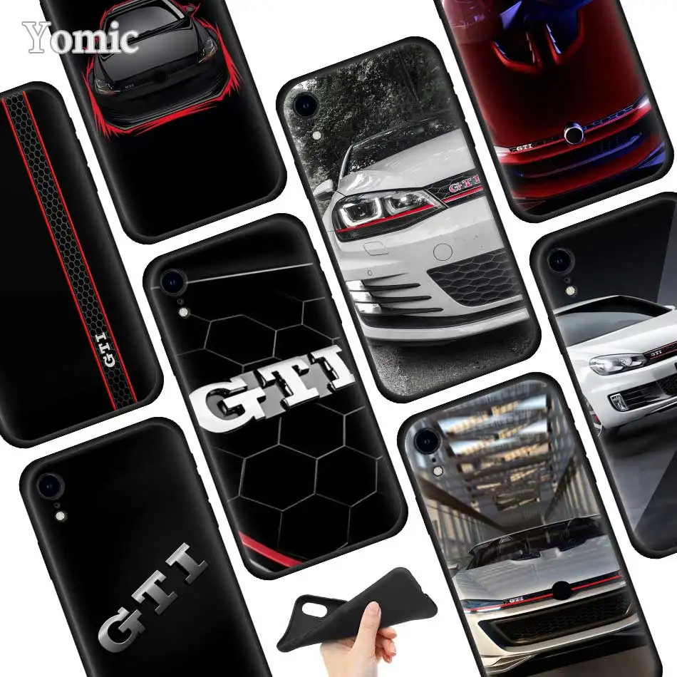 

Hot Nurburgring Super racing GTI Black Soft Case for Apple iPhone XR 7 8 6 6S Plus X XS MAX 5 5E 5S Silicone Phone Case Cover