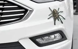 3D автомобиля стикеры животные бампер паук Gecko скорпионы для Opel Astra Corsa Crosa Vectra Meriva Zafira